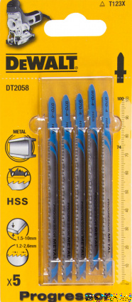     DeWALT DT2058-QZ   HSS T 123 X Progressor, 5.  --