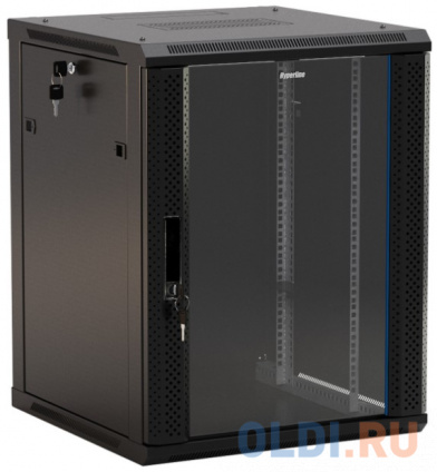    Hyperline TWB-0645-GP-RAL9004 19- (19&quot;), 6U, 367x600450,      ,   ,   (RAL 9004) ()  --