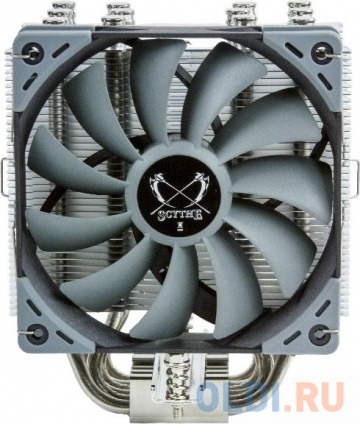     Scythe Mugen 5 Rev.B CPU Cooler Socket 775/115-56/1366/2011/2011-v3 (Square ILM)/AM1-AM3+/FM1-FM2+/AM4 (SCMG-5100) (056357)  