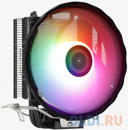   () Aerocool Rave 3 ARGB PWM 4P Soc-AM5/AM4/1151/1200/1700 4-pin 18-27dB Al 125W 530gr LED Ret  --
