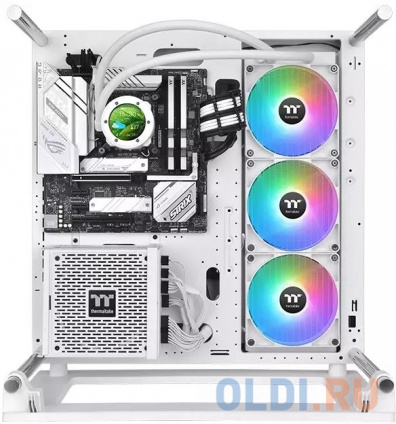     Thermaltake TH420 V2 Ultra Snow Edition ARGB Soc-AM5/AM4/1151/1200/1700  4-pin 34.7dB Al+Cu LCD Ret (CL-W407-PL14SW-A)  -