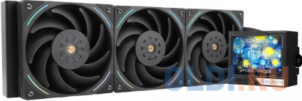     Thermalright Mjolnir Vision 360 ARGB Soc-AM5/AM4/1151/1200/2066/2011/1700  4-pin 27dB Al LCD Ret (M-VISION-360-BL-ARGB)  --