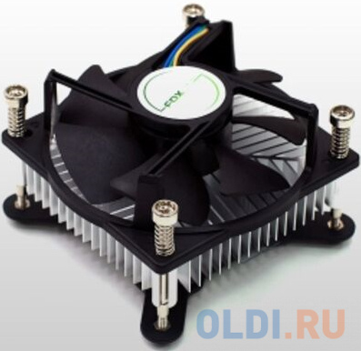   CPU/ Foxline D65 Intel CPU cooler, AlCu, LGA115*, TDP 65W, Hight 17mm  --