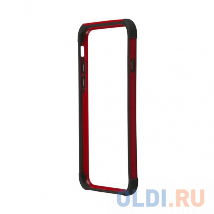    iPhone 6/6s LP HOCO Coupe Series Double Color Bracket Bumper Case Red  --