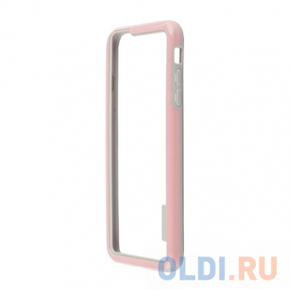    iPhone 6/6s Plus LP HOCO Coupe Series Double Color Bracket Bumper Case Pink  
