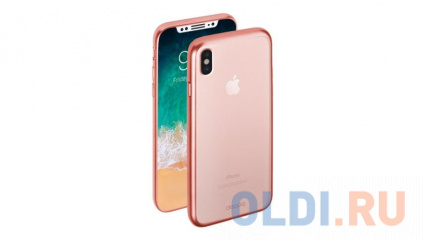  -  Apple iPhone X Deppa Gel Plus Case Mate Rose gold  -