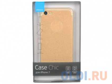  -  Apple iPhone 7/8 Deppa Chic Case Gold   
