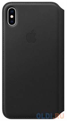  -  iPhone XS Max Apple Leather Folio Black  
