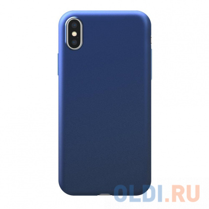  -  Apple iPhone X/XS Deppa Case Silk Blue  