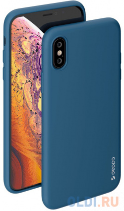  -  Apple iPhone X/XS Deppa Gel Color Case Blue  