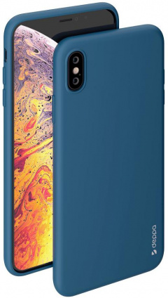  -  Apple iPhone XS Max Deppa Gel Color Case Blue   