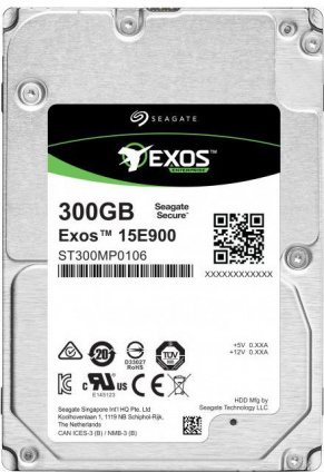       Seagate   Exos 15E900 HDD 300GB Seagate 4Kn/512N ST300MP0106 2.5&quot; SAS 12Gb/s 256Mb 15000rpm  