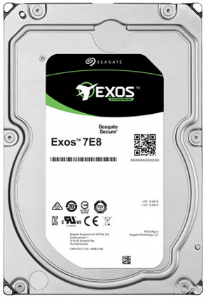       Seagate   Exos 7E8 HDD 6TB ST6000NM029A 3.5&quot; 512E/4KN SAS 12Gb/s 256Mb 7200rpm  