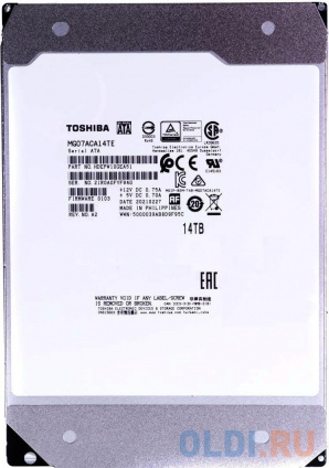  HDD Toshiba SATA 14Tb 3.5&quot; Server 7200 6Gbit/s 512Mb (analog MG07ACA14TE)  