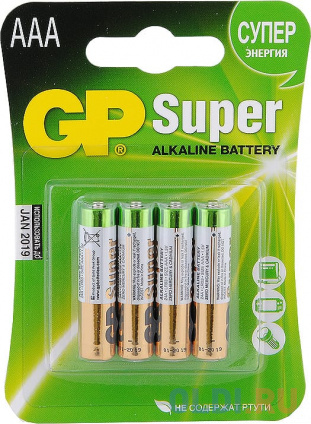   GP 24A 4. Super Alkaline (AAA)  