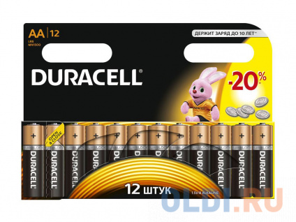   DURACELL () LR6-12BL BASIC NEW 12.  