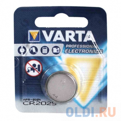   Varta Electronics CR2025 1   