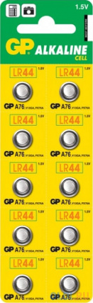   GP A76-B/F(2)C10 LR44 10   --