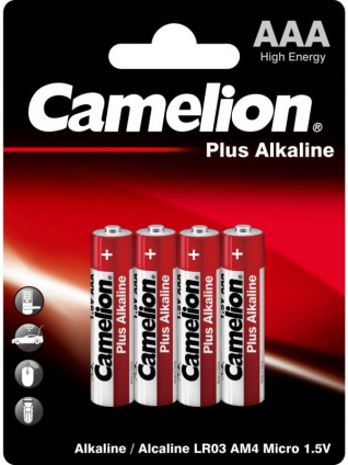   Camelion LR03 Plus Alkaline BL-4 LR03 4   -