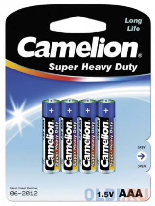  Camelion R03 Blue BL-4 (R03P-BP4B, ,1.5)  