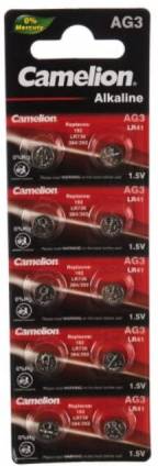  Camelion G 3 BL-10 Mercury Free (AG3-BP10(0%Hg), 392A/LR41/192   ) (10 .  -)  
