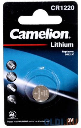  Camelion CR1220 BL-1 (CR1220-BP1,  ,3V) (1 .  -)   