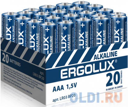   Ergolux BP20 LR03 20    
