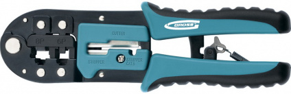         RJ-45,6P,8P  RJ-11/12,6P,8P // Gross  