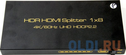   HDMI VCOM DD428 Spliitter 1=8 2.0v, 4K/60Hz  