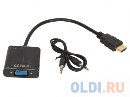  - HDMI M--VGA 15F+Audio ORIENT C100,  ./   HDMI,     
