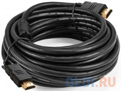   HDMI ExeGate EX-CC-HDMI2-7.5F (19M/19M, v2.0, 7,5, 4K UHD, Ethernet,  ,  )  -