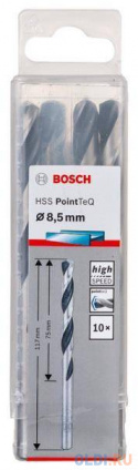  10 HSS PointTeQ  8.5  2608577253 BOSCH,   