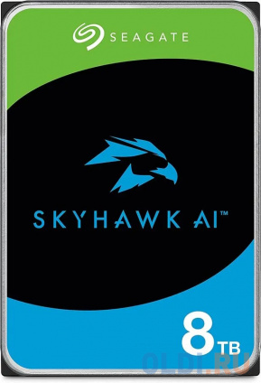    Seagate Original SATA-III 8Tb ST8000VE001 SkyHawkAI (7200rpm) 256Mb 3.5&quot;  