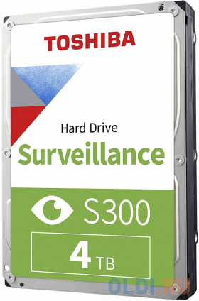    Toshiba SATA-III 4Tb HDWT840UZSVA Surveillance S300 (5400rpm) 256Mb 3.5&quot;  