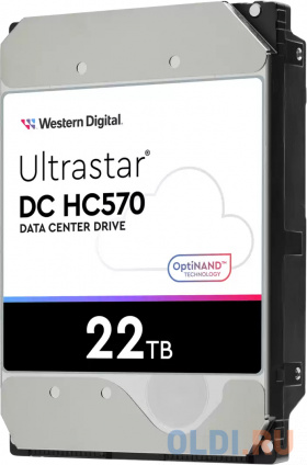    WD SAS 3.0 22TB 0F48052 WUH722222AL5204 Server Ultrastar DC HC570 512E (7200rpm) 512Mb 3.5&quot;  