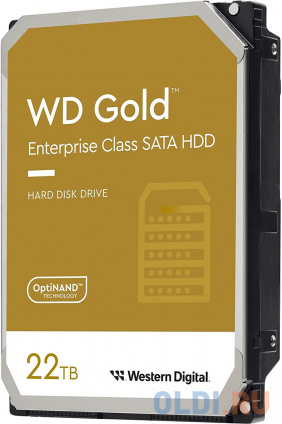    Western Digital GOLD WD221KRYZ 22TB 3.5&quot; 7200 RPM 512MB 512e SATA-III  