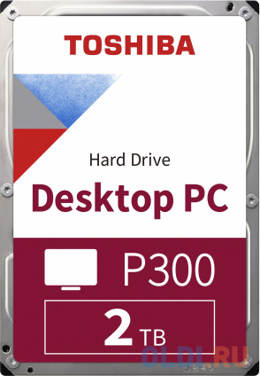    Toshiba Original SATA-III 2Tb HDWD320UZSVA Desktop P300 (7200rpm) 256Mb 3.5&quot;  