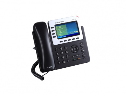   IP Grandstream GXP-2140 4  4 SIP- 2x10/100/1000Mbps  LCD USB PoE  