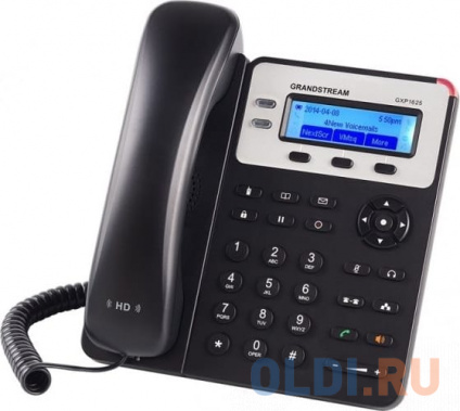  IP Grandstream GXP1625 2  2 SIP- 2x10/100Mbps LCD PoE  