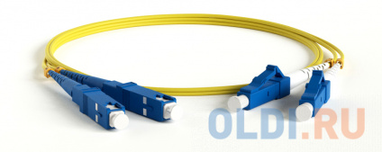  Hyperline FC-D2-9-LC/UR-SC/UR-H-10M-LSZH-YL - - () SM 9/125 (OS2), LC/UPC-SC/UPC, duplex, LSZH, 10   -