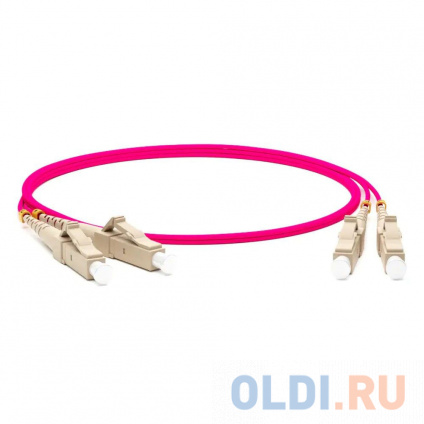  Hyperline FC-D2-504-LC/PR-LC/PR-H-2M-LSZH-MG - - () MM 50/125(OM4), LC-LC, duplex, LSZH, 2   -