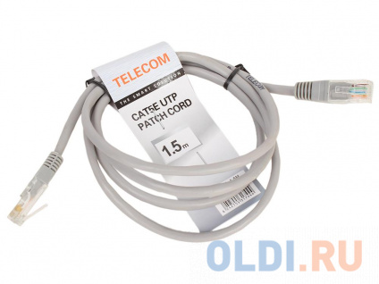  -  "Telecom" UTP .5 1,5  NA102_GREY_1.5M   