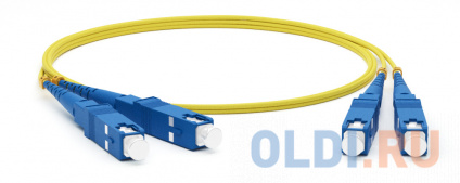  Hyperline FC-D2-9-SC/UR-SC/UR-H-1M-LSZH-YL - - () SM 9/125 (OS2), SC/UPC-SC/UPC, 2.0 , duplex, LSZH, 1   -