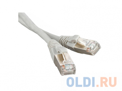  - STP 6  1 Hyperline PC-LPM-STP-RJ45-RJ45-C6-1M-LSZH-GY   