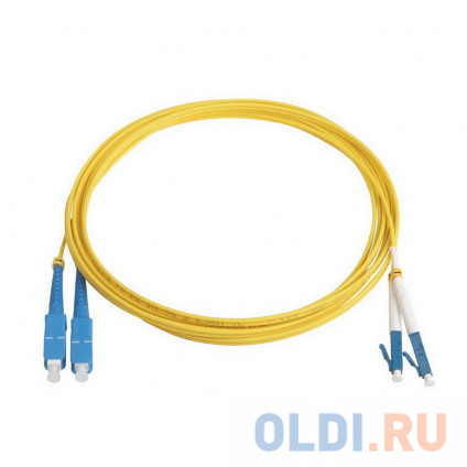  - Hyperline FC-D2-9-LC/UR-SC/UR-H-3M-LSZH-YL (FC-9-LC-SC-UPC-3M) -  3  -