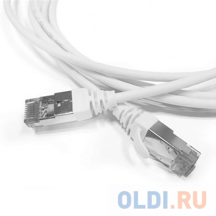  Hyperline PC-LPT-SFTP-RJ45-RJ45-C6-2M-LSZH-WH - S/FTP, ,  6 (100% Fluke Component Tested), 28AWG, LSZH, 2 ,   -
