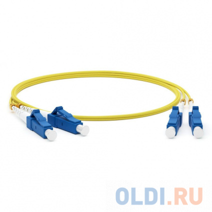  Hyperline FC-D2-9-LC/UR-LC/UR-H-1M-LSZH-YL - - () SM 9/125 (OS2), LC/UPC-LC/UPC, 2.0 , duplex, LSZH, 1   