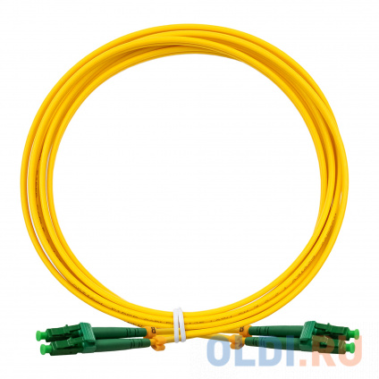  - - ExeGate FC-D-9-LC/APC-LC/APC-3M-LSZH (  SM 9/125 (OS2/G.652.D), LC/APC-LC/APC, Duplex, LSZH, 3)  