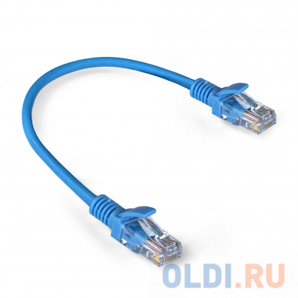  Exegate EX286371RUS - ExeGate UTP-RJ45-RJ45-5e-0,3M-LSZH-BL, UTP, cat.5e, LSZH, 0.3,   
