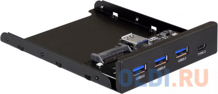  Exegate EX283579RUS  USB    ExeGate U3H-623, 3,5&quot;, 3*USB3.0+1*TypeC, , ,   .   --